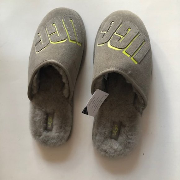 UGG Scuff 3D Shadow sheepskin men's slipper. Shearling. Size: 10, 12 - Picture 12 of 12